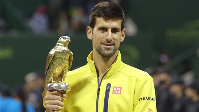 Un 60e titre ATP pour Novak Djokovic Un 60e titre ATP pour Novak Djokovic