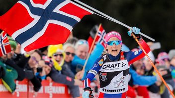 Therese Johaug gagnante au Tour de ski Therese Johaug gagnante au Tour de ski