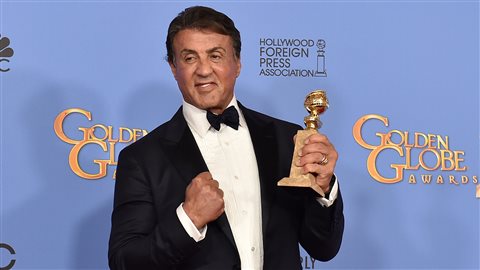 Sylvester Stallone dimanche lors des Golden Globes Sylvester Stallone dimanche lors des Golden Globes