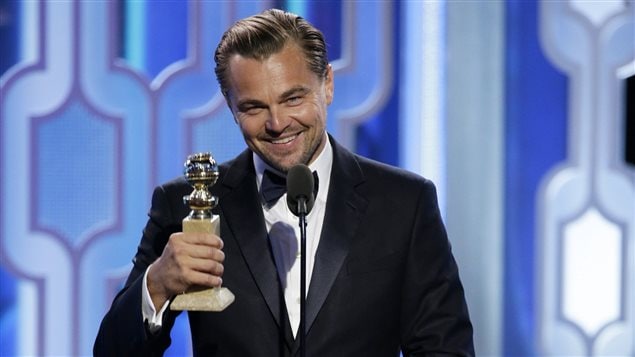 Leonardo Di Caprio (The Revenant) a remporté dimanche le Golden Globe du meilleur acteur dans un film dramatique Leonardo Di Caprio (The Revenant) a remporté dimanche le Golden Globe du meilleur acteur dans un film dramatique