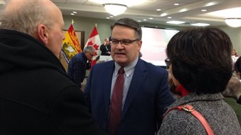 Le ministre Victor Boudreau Le ministre Victor Boudreau