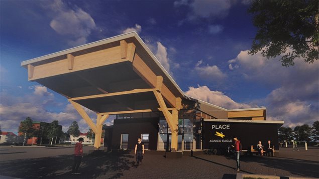 Le nouvel aménagement envisagé pour le marché public de Val-d'Or Le nouvel aménagement envisagé pour le marché public de Val-d'Or