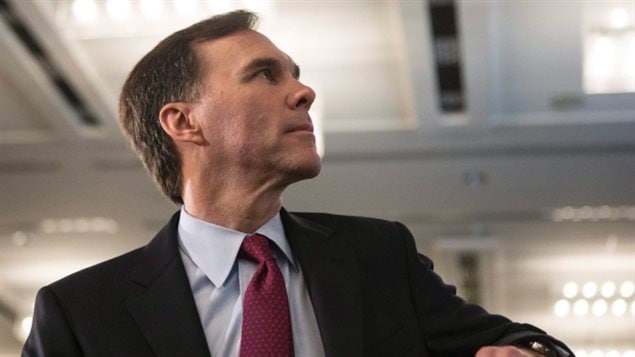 Le ministre des Finances du Canada, Bill Morneau Le ministre des Finances du Canada, Bill Morneau