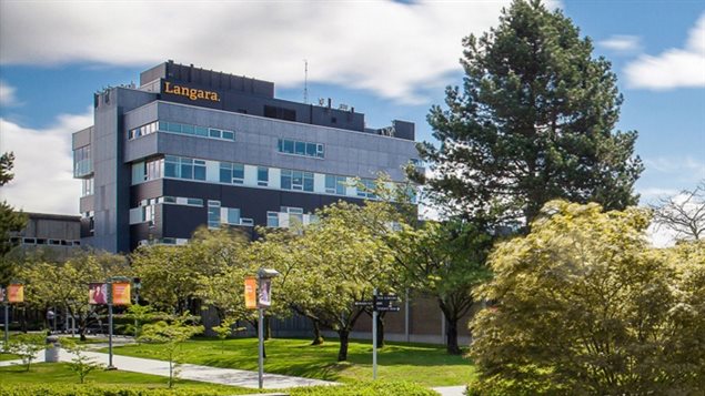 Le collège Langara. Le collège Langara.