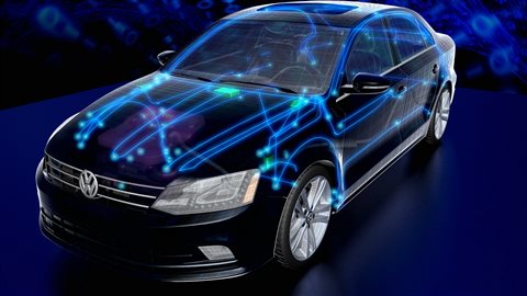 Représentation d'une voiture intelligente Représentation d'une voiture intelligente