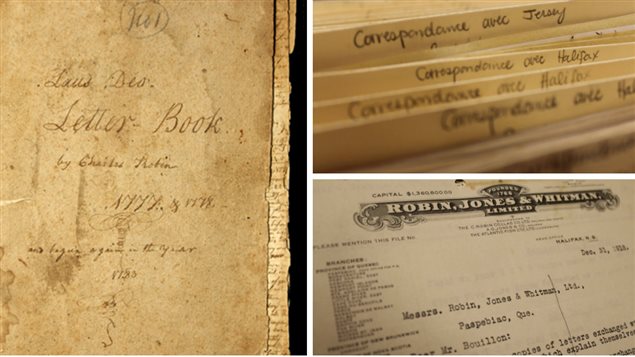 Registre des corresponsances de Charles Robin 1777-1778 et autres documents. Registre des corresponsances de Charles Robin 1777-1778 et autres documents.