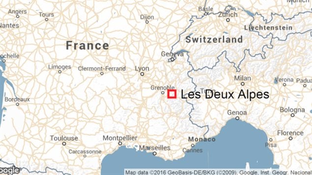 L'avalanche est survenue dans l'Isère, à proximité de Grenoble. L'avalanche est survenue dans l'Isère, à proximité de Grenoble.