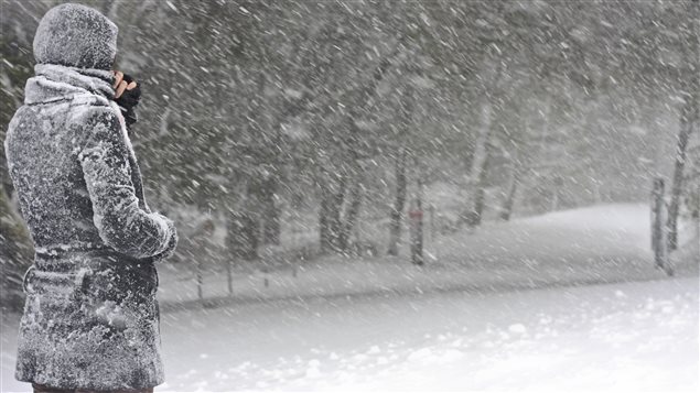 Une tempête de neige Une tempête de neige