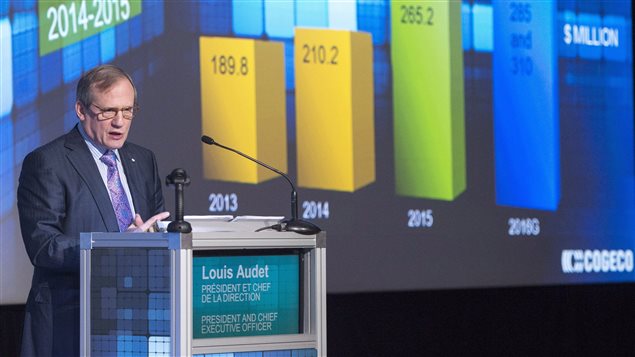 Louis Audet, président et chef de la direction de Cogeco Louis Audet, président et chef de la direction de Cogeco