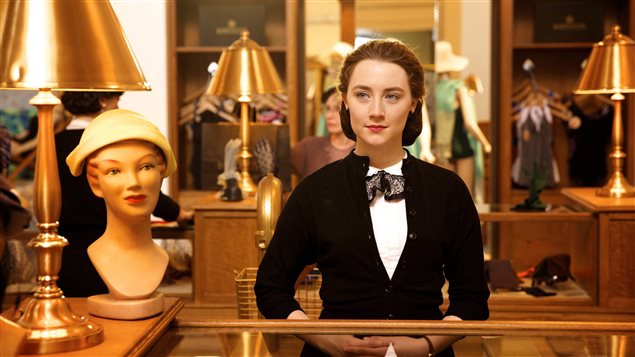 This photo provided by Fox Searchlight shows, Saoirse Ronan as Eilis in a scene from the film, This photo provided by Fox Searchlight shows, Saoirse Ronan as Eilis in a scene from the film,