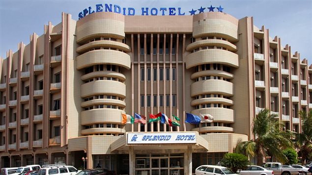 L'hôtel Splendid, dans le quartier des affaires de Ouagadougou. L'hôtel Splendid, dans le quartier des affaires de Ouagadougou.