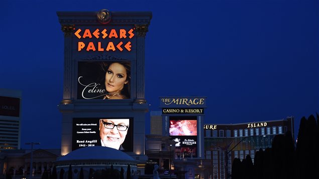 Le Caesars Palace de Las Vegas a rendu hommage à René Angélil. Le Caesars Palace de Las Vegas a rendu hommage à René Angélil.