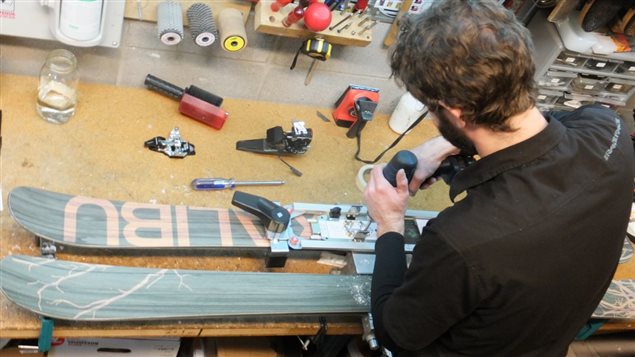 La compagnie Xalibu vend des skis fait 100% au Québec. La compagnie Xalibu vend des skis fait 100% au Québec.