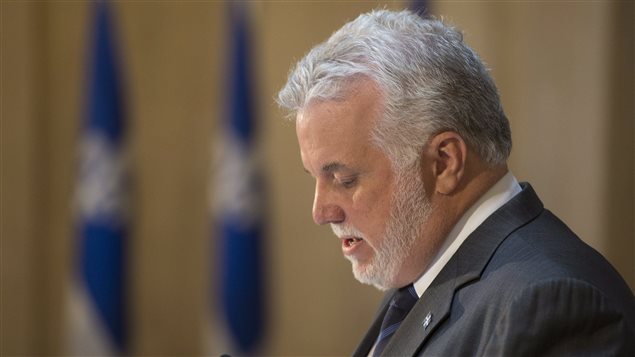 Le premier ministre Philippe Couillard Le premier ministre Philippe Couillard