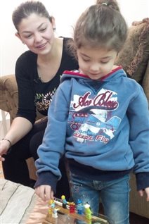 Zouvik Baghjajian et sa fille Reta Zouvik Baghjajian et sa fille Reta