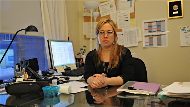 Fabienne Audette, directrice générale de Suicide action Montréal. Fabienne Audette, directrice générale de Suicide action Montréal.
