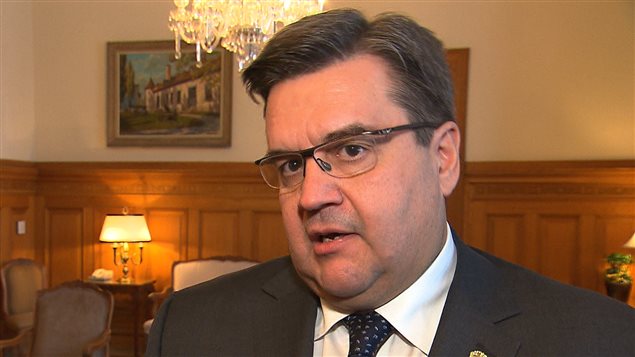 Le maire de Montréal, Denis Coderre Le maire de Montréal, Denis Coderre