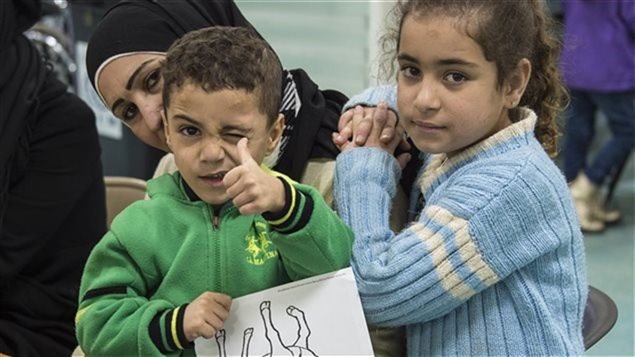Des réfugiés syriens destinés au Canada Des réfugiés syriens destinés au Canada
