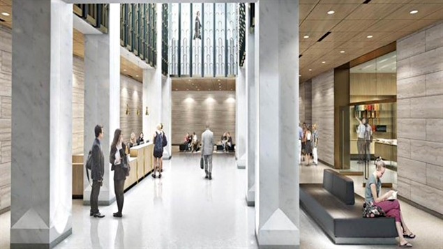 Le design du centre d'accueil du parlement est approuvé par la CCN. Le design du centre d'accueil du parlement est approuvé par la CCN.