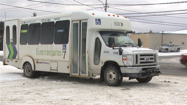Minibus de la Régie intermunicipale de transport Gaspésie–Îles-de-la-Madeleine Minibus de la Régie intermunicipale de transport Gaspésie–Îles-de-la-Madeleine