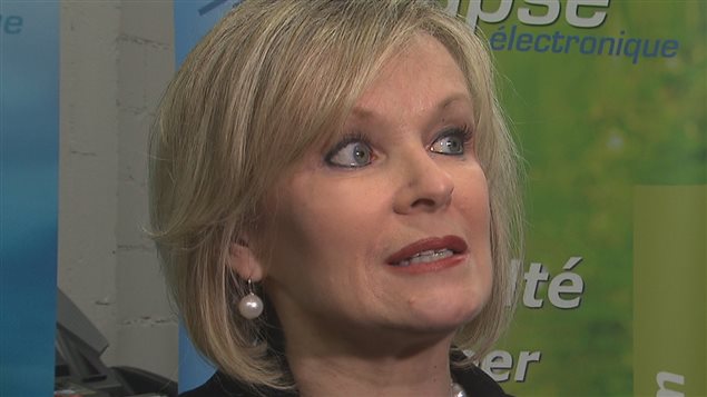 La députée de Laviolette, Julie Boulet La députée de Laviolette, Julie Boulet