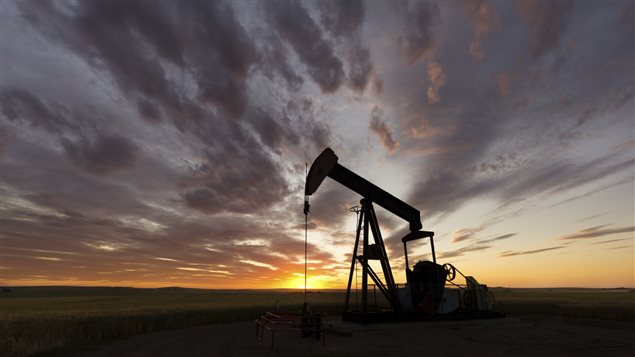 Puits de pétrole en Alberta Puits de pétrole en Alberta