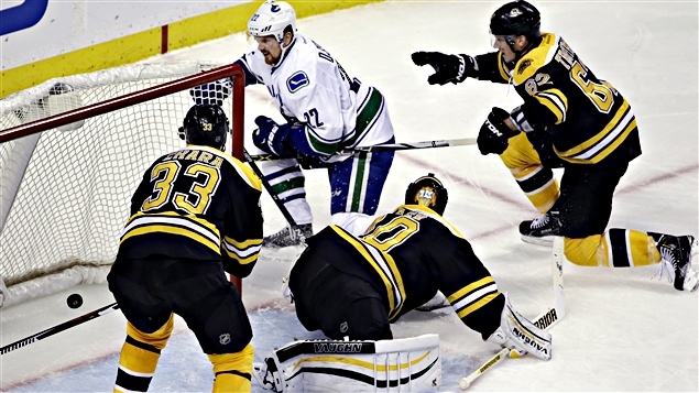 Le 347e but de Daniel Sedin Le 347e but de Daniel Sedin