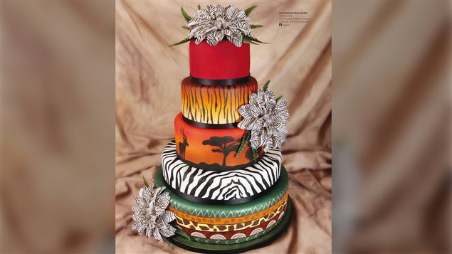 Ce gâteau des Créations Rose-Vanille a été photographié dans le magazine Cakecentral Ce gâteau des Créations Rose-Vanille a été photographié dans le magazine Cakecentral