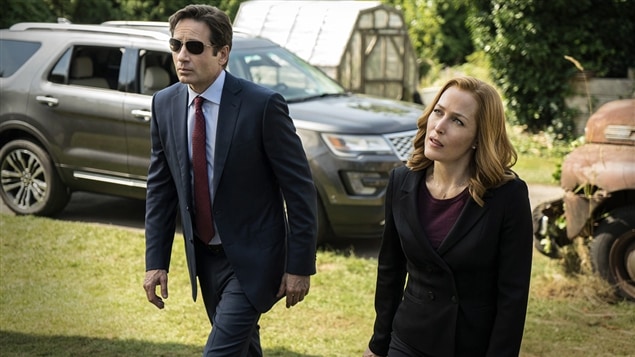 Une scène des nouveaux épisodes des « X-Files » Une scène des nouveaux épisodes des « X-Files »