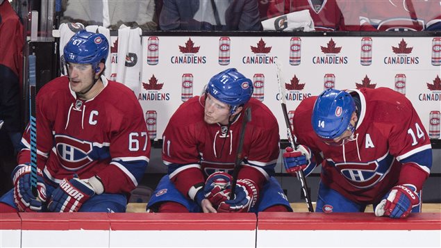 Max Pacioretty, Brendan Gallagher et Tomas Plekanec Max Pacioretty, Brendan Gallagher et Tomas Plekanec