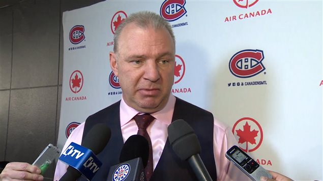 L'entraîneur-chef du Canadien, Michel Therrien L'entraîneur-chef du Canadien, Michel Therrien
