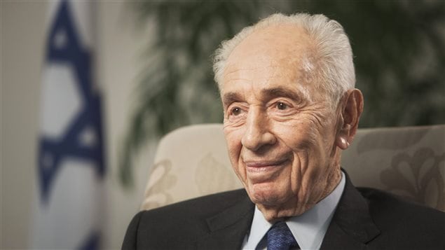 L'ex-président israélien Shimon Peres L'ex-président israélien Shimon Peres