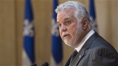 Le premier ministre du Québec Philippe Couillard. Le premier ministre du Québec Philippe Couillard.