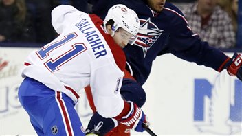 Brendan Gallagher a connu une bonne soirée contre les Blue Jackets. Brendan Gallagher a connu une bonne soirée contre les Blue Jackets.
