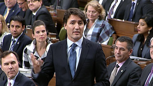 Le premier ministre Justin Trudeau a répondu aux question des ses adversaires. Le premier ministre Justin Trudeau a répondu aux question des ses adversaires.