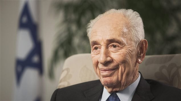 L'ex-président d'Israël, Shimon Peres L'ex-président d'Israël, Shimon Peres