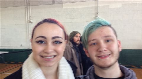Anna et Jeff, deux des nombreux « Y » qui appuient Bernie Sanders. Anna et Jeff, deux des nombreux « Y » qui appuient Bernie Sanders.