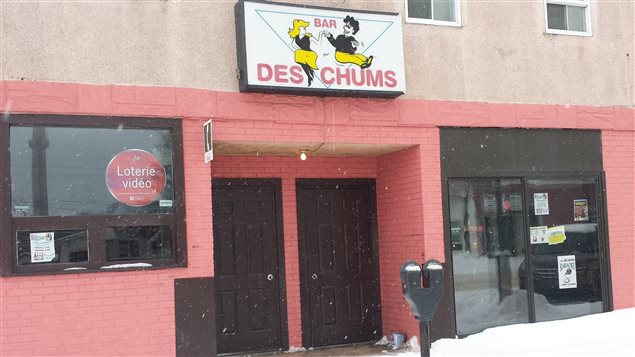 La bar des Chums situé dans le quartier du Vieux-Noranda La bar des Chums situé dans le quartier du Vieux-Noranda