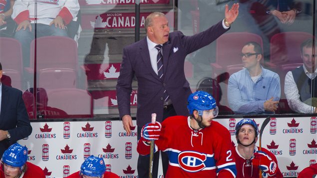 L'entraîneur-chef du Canadien, Michel Therrien L'entraîneur-chef du Canadien, Michel Therrien