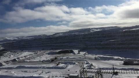 La fosse de la mine Canadian Malartic La fosse de la mine Canadian Malartic