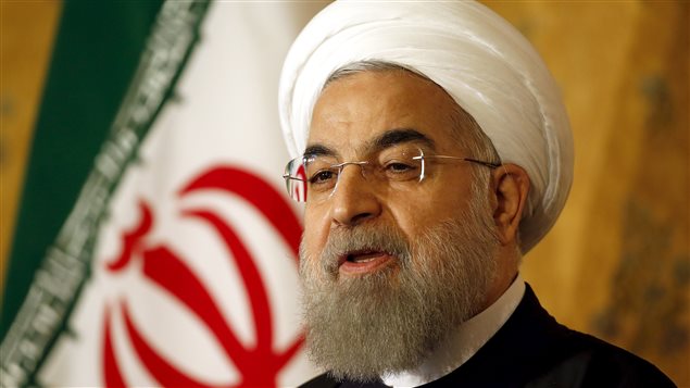 Le président Hassan Rohani a répondu aux questions des journalistes lors d'une conférence de presse, à Rome, au terme d'une visite de trois jours en Italie. Le président Hassan Rohani a répondu aux questions des journalistes lors d'une conférence de presse, à Rome, au terme d'une visite de trois jours en Italie.