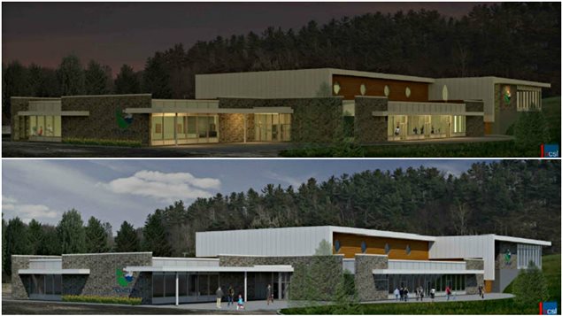 Les plans du futur centre communautaire multifonctionnel de Cantley. Les plans du futur centre communautaire multifonctionnel de Cantley.