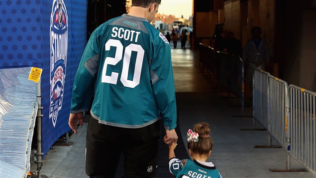 John Scott et sa fille John Scott et sa fille
