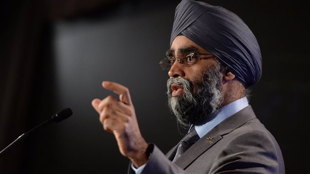 Le ministre de la Défense, Harjit Sajjan Le ministre de la Défense, Harjit Sajjan