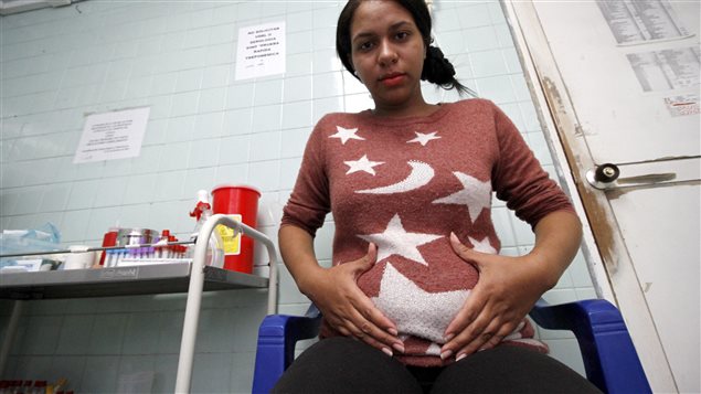 Enceinte, Angelica Prato a été infectée par le virus Zika. Enceinte, Angelica Prato a été infectée par le virus Zika.