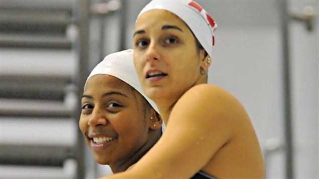 Jennifer Abel et Pamela Ware Jennifer Abel et Pamela Ware