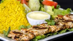 Un plat servi au restaurant Taste Of Egypt, à Saint-Jean N.-B. Un plat servi au restaurant Taste Of Egypt, à Saint-Jean N.-B.