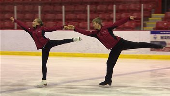 Justine Brasseur et Mathieu Ostiguy Justine Brasseur et Mathieu Ostiguy