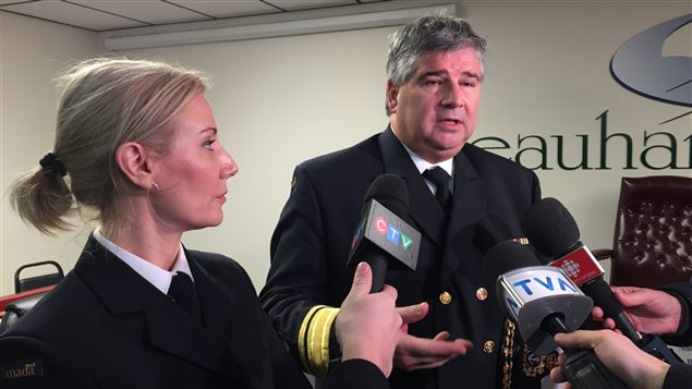 Mario Pelletier, sous-commissaire aux opérations de la Garde côtière canadienne, le 1er février, à Beauharnois Mario Pelletier, sous-commissaire aux opérations de la Garde côtière canadienne, le 1er février, à Beauharnois