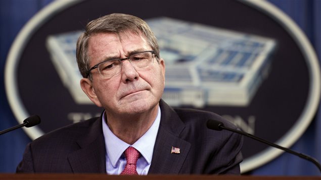 Le secrétaire américain à la Défense, Ashton Carter Le secrétaire américain à la Défense, Ashton Carter